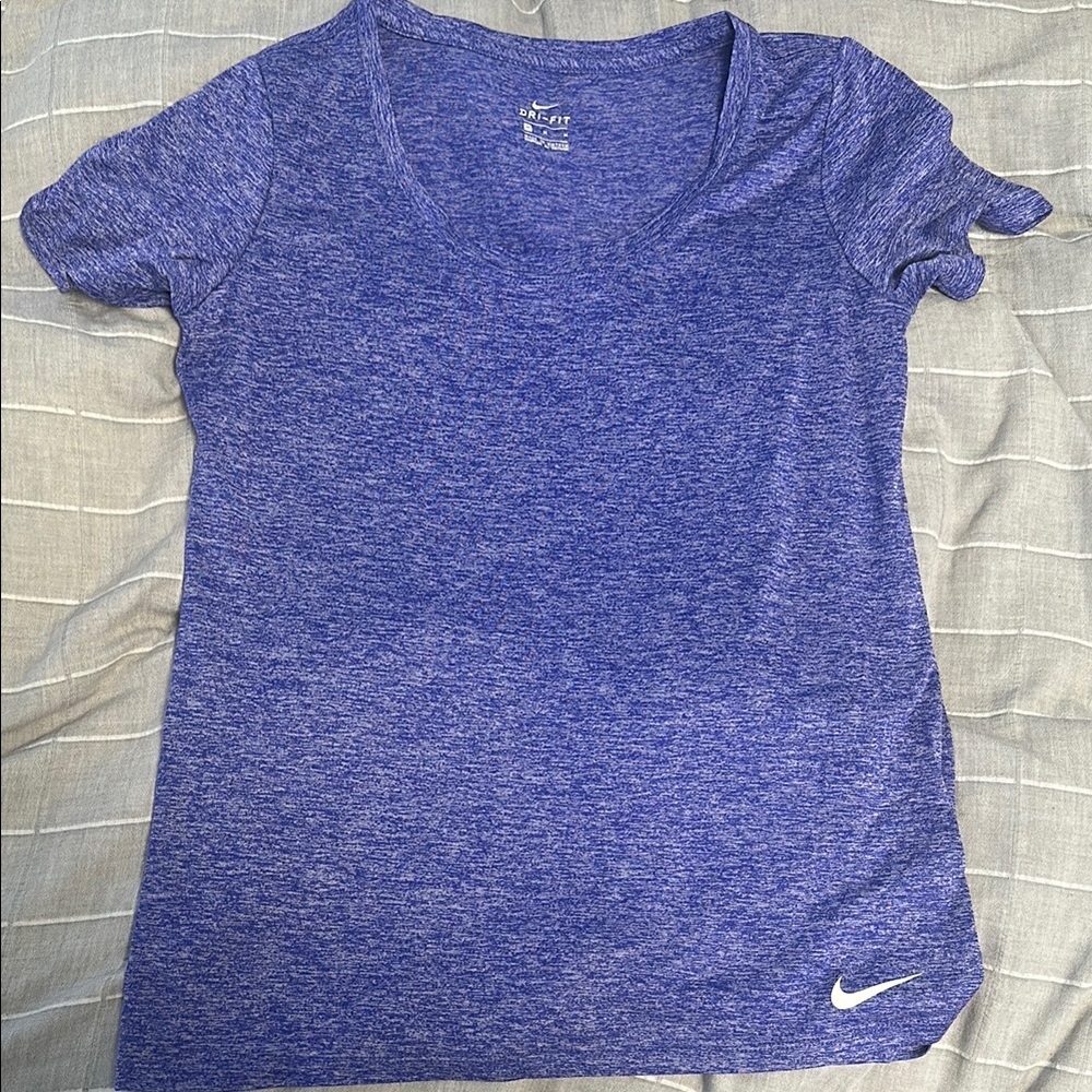 Nike Women's Blue Athletic Top